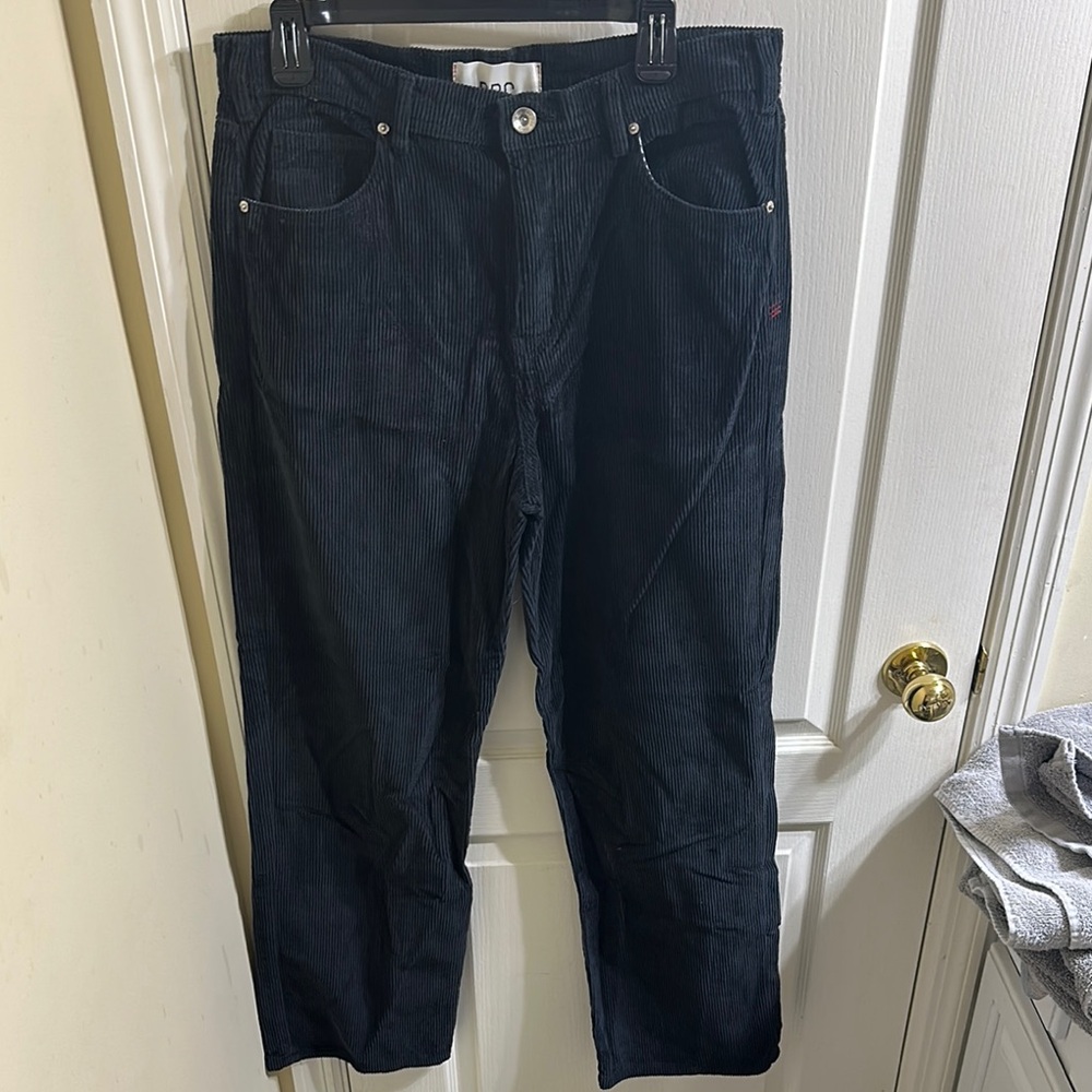 Men's Black Corduroy Pants